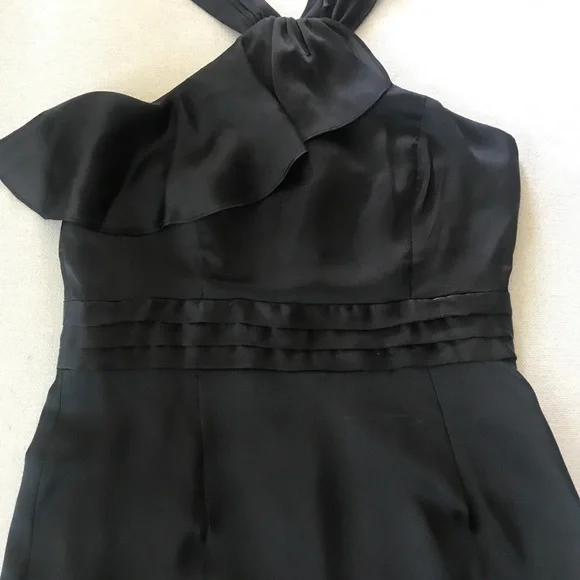 halter dresses for wedding guest Printed Cowl Halter Dress – BCBGMAXAZRIA